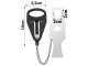 Portable Anti-Theft Door Lock, Travel Security for Hotels and Apartments
