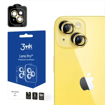 3mk Lens Protection Pro for Apple iPhone 14 Yellow