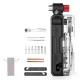 Rockbros Multitool Bike Tool Set with CO2 Pump Head and Ratchet Wrench, Black