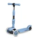 Ricokids Todi 3-Wheel Scooter - Blue & Gray | Kids\' Balance