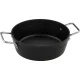Fissler Adamant Casserole with Glass Lid, 24 cm, 3.1 L, Black