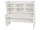 Large Desk Organizer and Shelf, White