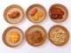 Round Paper Liners for Air Fryer, 16cm, 50 pcs