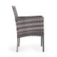 Polyrattan Garden Furniture Set MultiGarden 2 Chairs and Table, Grey