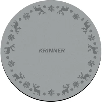 Krinner apsauginis kilimėlis eglutės stovui, 60 cm, pilkas