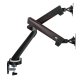 NanoRS RS887 Desk Mount for 2 Monitors 17-32\" (up to 16kg)
