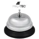 Reception Service Bell for Hotel Desk Counter, Silver