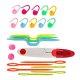 Ruhhy Crochet Hook Set, 50 pcs