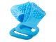 Bath Sponge Shower Body Legs Massager Silicone Brush, Blue