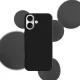 3mk Silicone Phone Case Cover iPhone 17 - Black