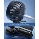 Spigen A905 Mini Portable Handheld Fan, 1800 mAh - Black