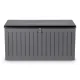 Plonos Garden Storage Box 270L, 109x51x55 cm, Grey