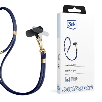 3mk EasyClip Elite Smartphone Lanyard, Blue