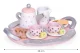 Ecotoys W10D824 Wooden Tea Set for Kids, 15 Pieces
