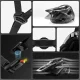 Rockbros LK-99 Mountain Bike Helmet with Visor 58-62 cm - Titanium