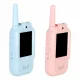 Kids Walkie Talkies with Video Call Function and Camera, 2 Pack, Blue and Pink