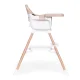 Ecotoys 2-in-1 Baby High Chair, Beige