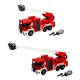 DIY Fire Engine Toy with Ladder, Lights and Sound