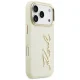 Karl Lagerfeld Karl Script Logo iPhone 17 Pro Case - Beige