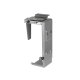 Maclean MC-713 S Under-Desk PC Mount Holder, Silver