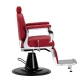 Barber Chair Gabbiano Elias, Burgundy Red