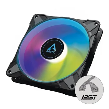 Arctic P14 PWM PST A-RGB 140mm Case Fan, Black