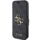 Guess iPhone 15 Pro Wallet Case 4G Big Metal Logo, Gray