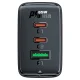 Acefast A41 GaN Fast Wall Charger 2xUSB-C USB-A PPS PD QC4+ 65W Black