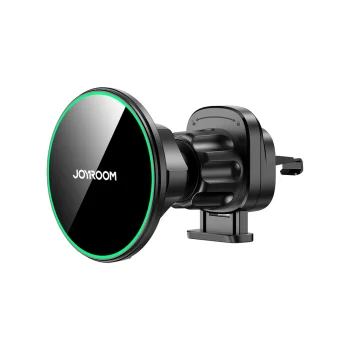 Joyroom JR-ZS412 Car Holder with Qi2 15W Charger, Air Vent, Black