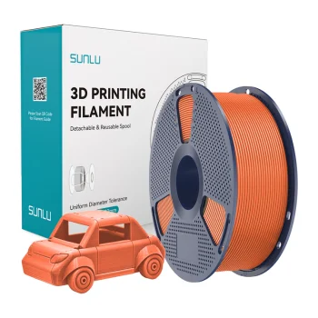 Sunlu PETG SO 3D Printer Filament, Sunny Orange