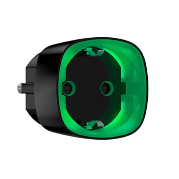 Ajax Socket Wireless Smart Plug with Energy Monitor, Black