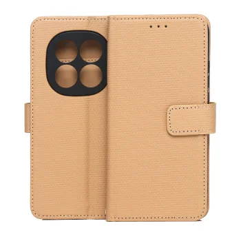 TFO Smart Triangle Wallet Case for Xiaomi Redmi Note 15 Pro Plus 5G, Brown