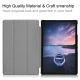Samsung Galaxy Tab S4 10.5\" (T830/T835) Trifold Stand PU Leather Hard Protective Cover Case, Black