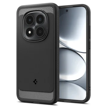 Spigen Rugged Armor Case for Xiaomi Redmi Note 15 Pro 5G - Black
