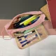 Maaleo 00024519 Two-Compartment School Pencil Case, Pink