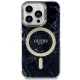 Guess iPhone 14 Pro Case Marble MagSafe, Black