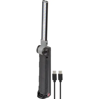 Brennenstuhl SANSA 401 A Rechargeable LED Hand Lamp, 400 lm, Black / Grey