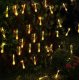 Solar garden string lights, 100 LED bulbs, 10 m, warm white, black
