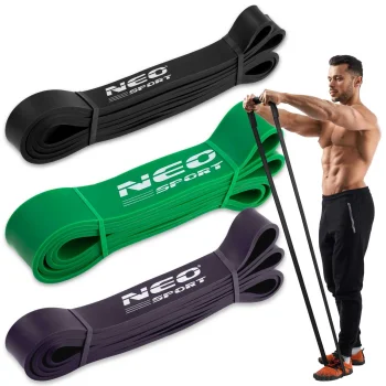 Neo-Sport NS-960 Resistance Bands Set, 3 Pieces