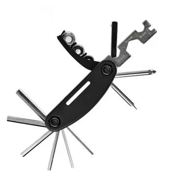 Rockbros GJ1601 16-in-1 Bicycle Repair Multi-tool, Black