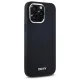 DKNY iPhone 14 Pro Max Case Plain Silver MagSafe Logo, Black