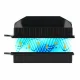Magnetic Aquarium Glass Cleaner, 11x5.5x20 cm, Black