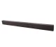 Horizontal Fence Profile 20/40, 2.5 m, RAL8017 Brown