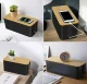 Cable and Power Strip Organizer Box AG381D, Black