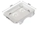 Metal Wall-Mounted Soap Dish, Silver
