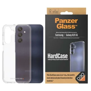 PanzerGlass HardCase with D3O® Bio and Military Grade certification for Samsung Galaxy A25 5G - transparent
