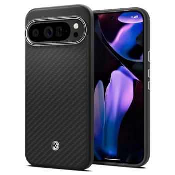 Google Pixel 9 Pro XL Spigen Enzo Aramid Case Cover, Black