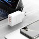 Сетевое зарядное устройство Dudao A5HEU 3xUSB-A 1xUSB-C PD 20W QC3.0 18W+ 2x12W – белый