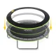 4FIZJO Trampoline Spring Cover 16FT 488-496 cm, Black/Green