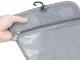 Hanging Travel Toiletry Bag Organizer with Hook and Handle, Grey